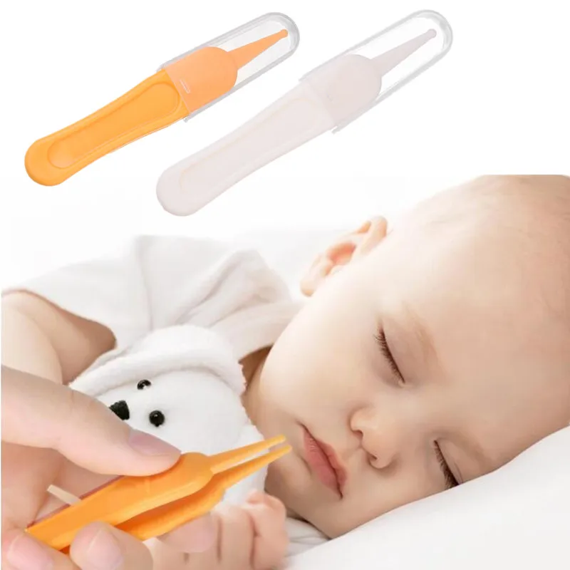 Baby Nursery Hospital - 2pcs/lot Safety Obtuse Clean Tweezer for