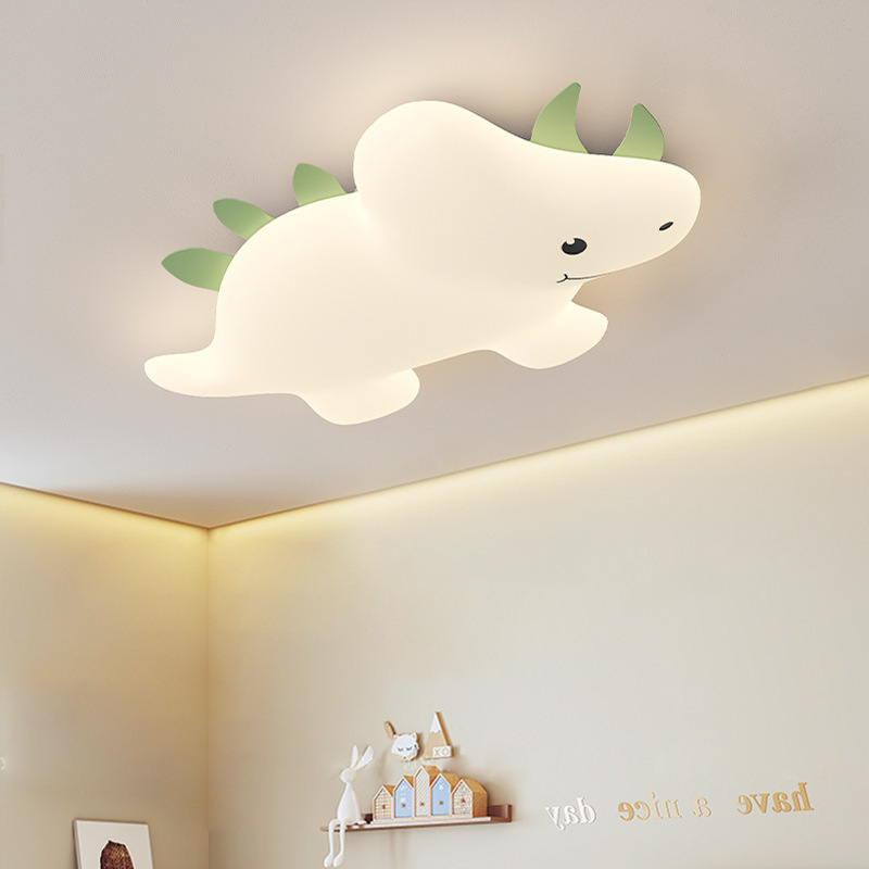 Baby Nursery Knobs - Dinosaur Ceiling Light Tyrannosaurus Triceratops Lamp