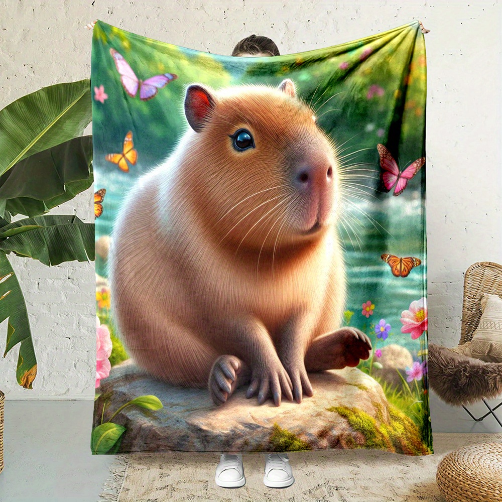 Baby Nursery Hospital - Super Soft Squirrel Woodland Animal Print