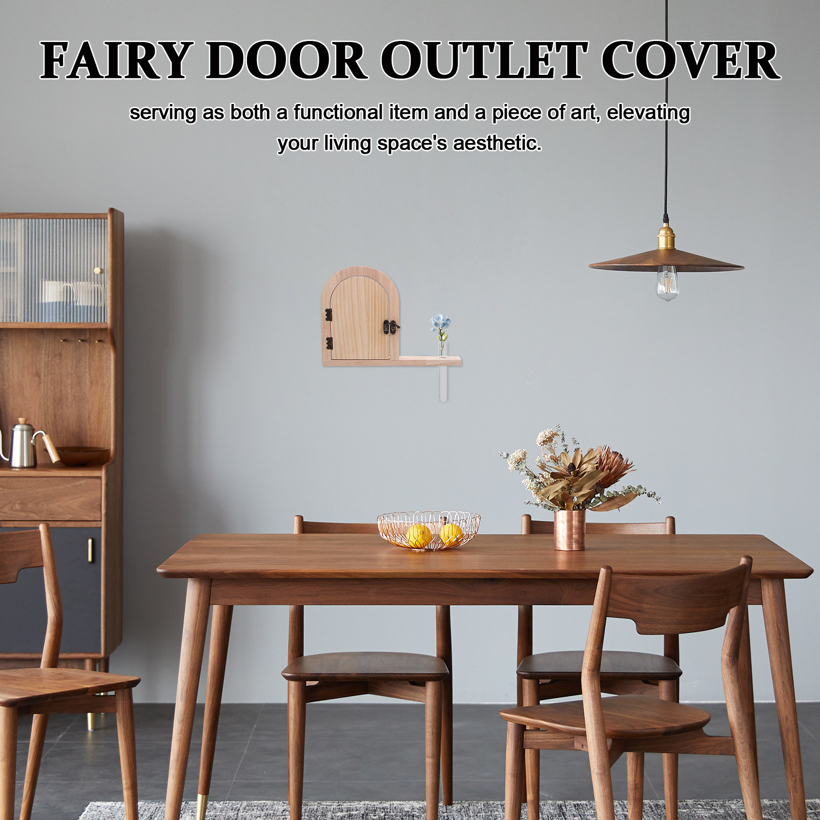 Rustic Wood Fairy Door Outlet  - Baby Nursery Outlet recension och pris