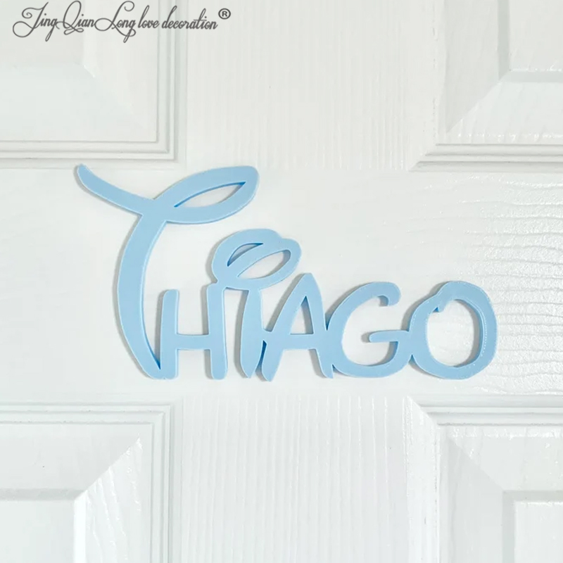 Custom wall door name sign pla - Baby Girl Nursery Quotes recension och pris