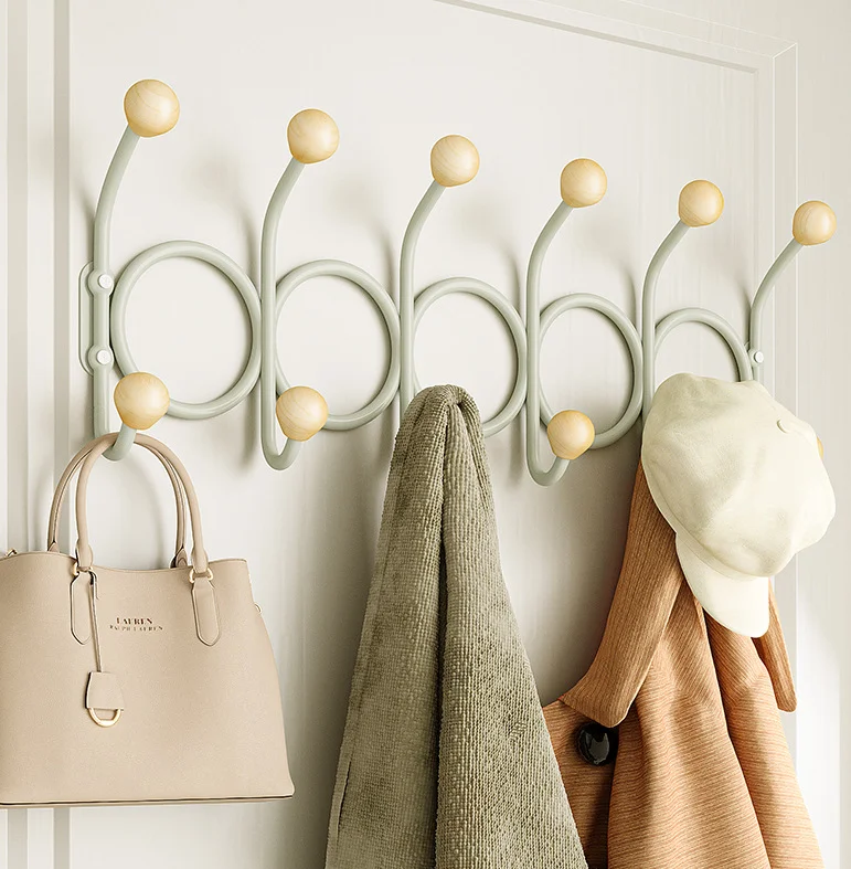 Candy Color Wall Hook Metal Cl - Baby Nursery Organizer recension och pris