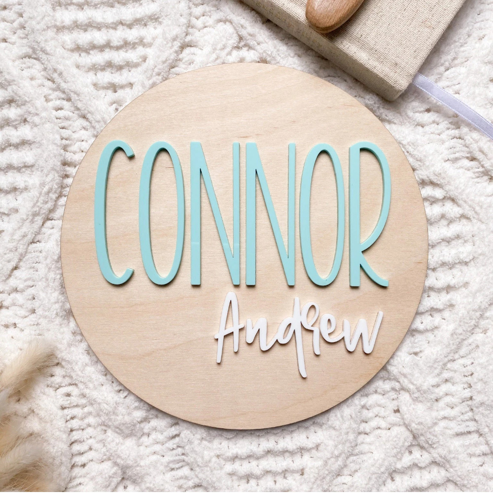 Personalised Birth Announcemen - Baby Nursery In recension och pris