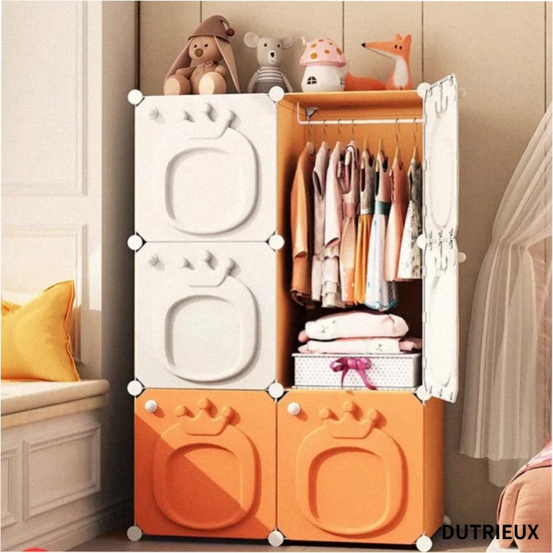 Simple Shelf Wardrobe Clothes  - Closet Organizer Baby recension och pris