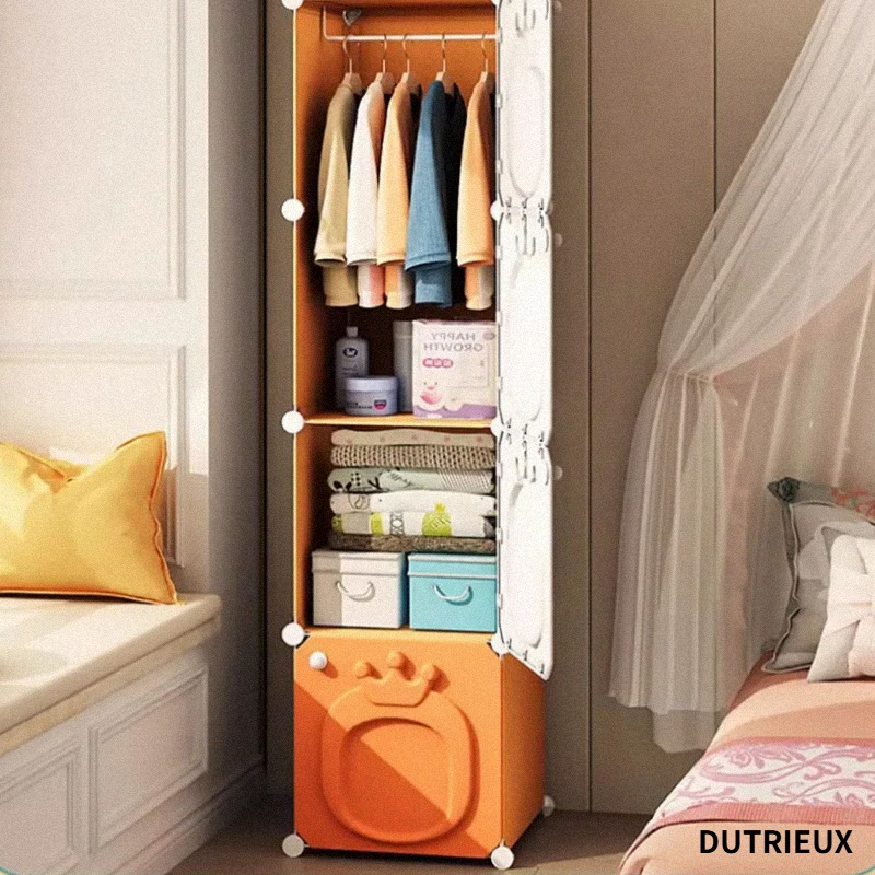 Simple Shelf Wardrobe Clothes  - Closet Organizer Baby recension och pris