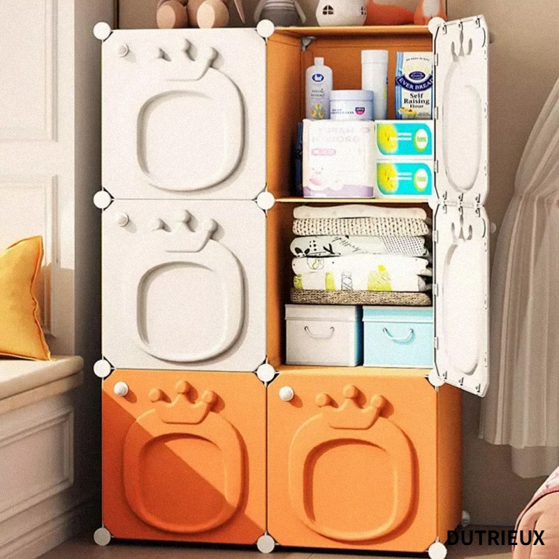 Simple Shelf Wardrobe Clothes  - Closet Organizer Baby recension och pris