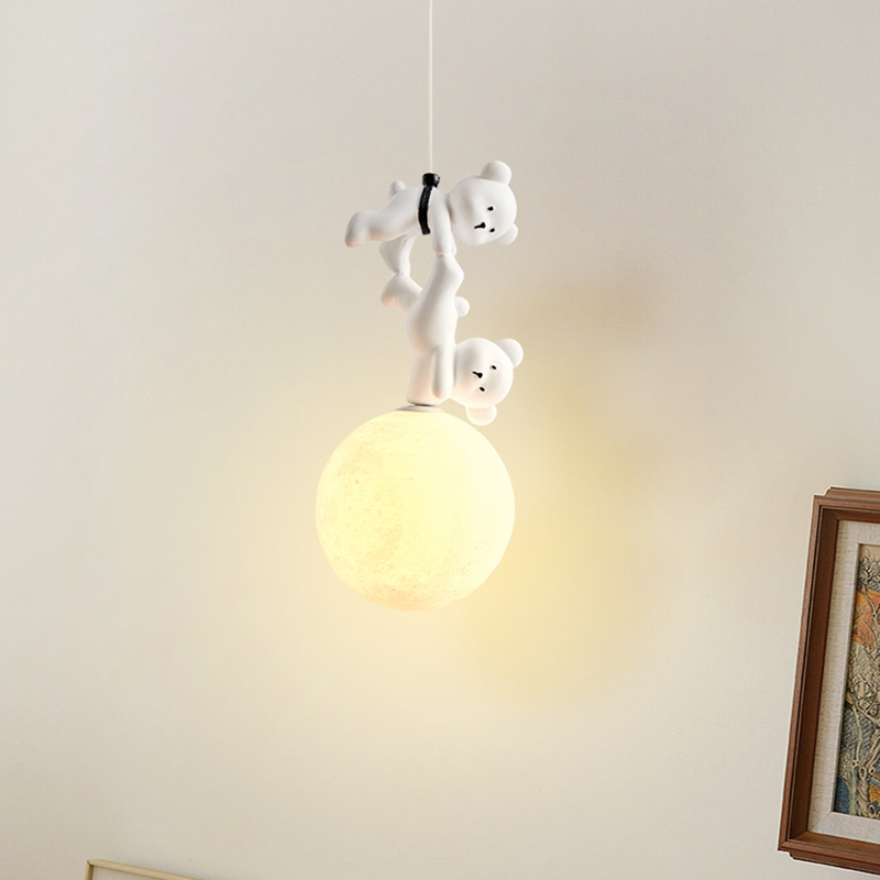 Bear Lamp Cartoon Nursery Room - Baby Nursery Knobs recension och pris