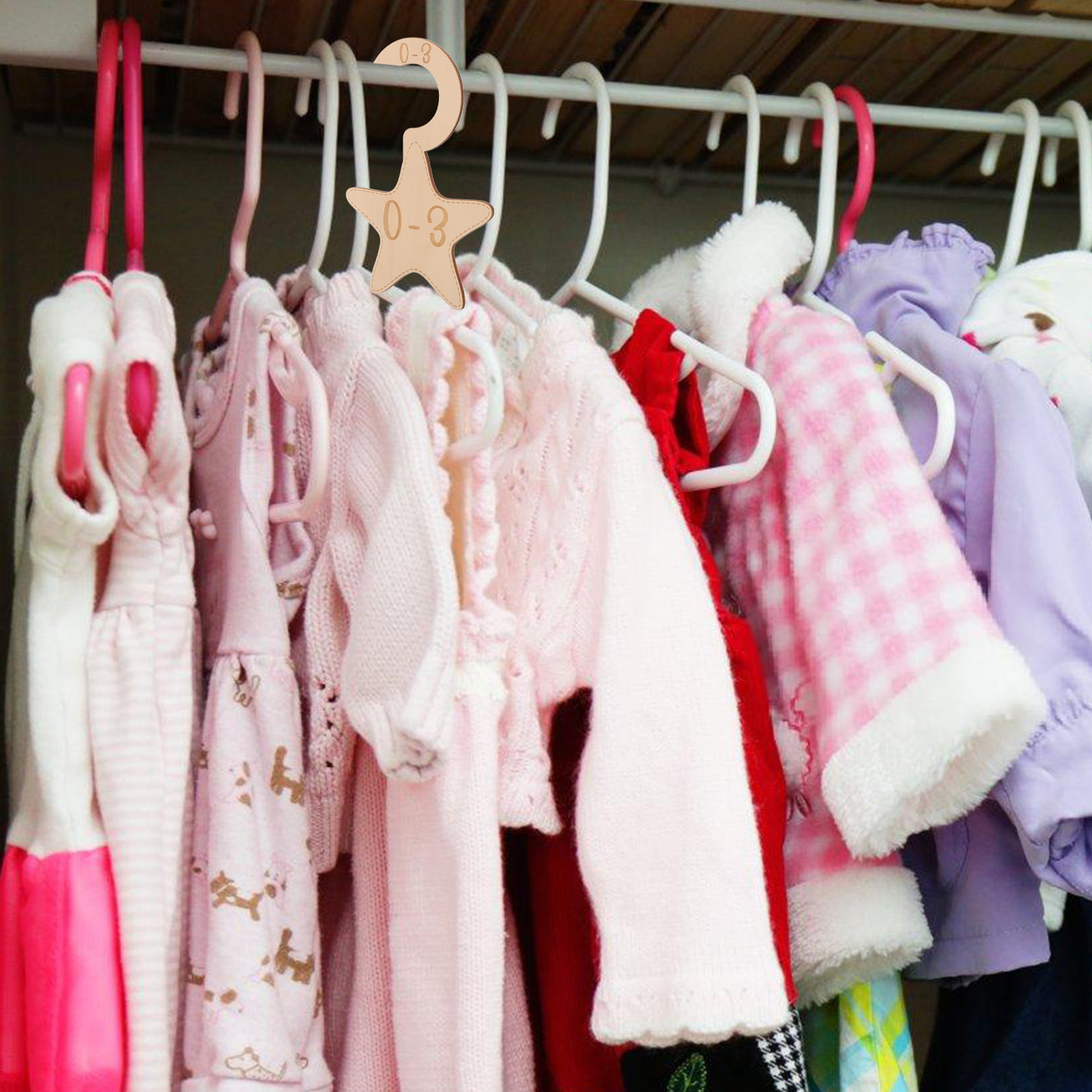 7Pcs Baby Clothes Closet Divid - Baby Nursery Organizer recension och pris