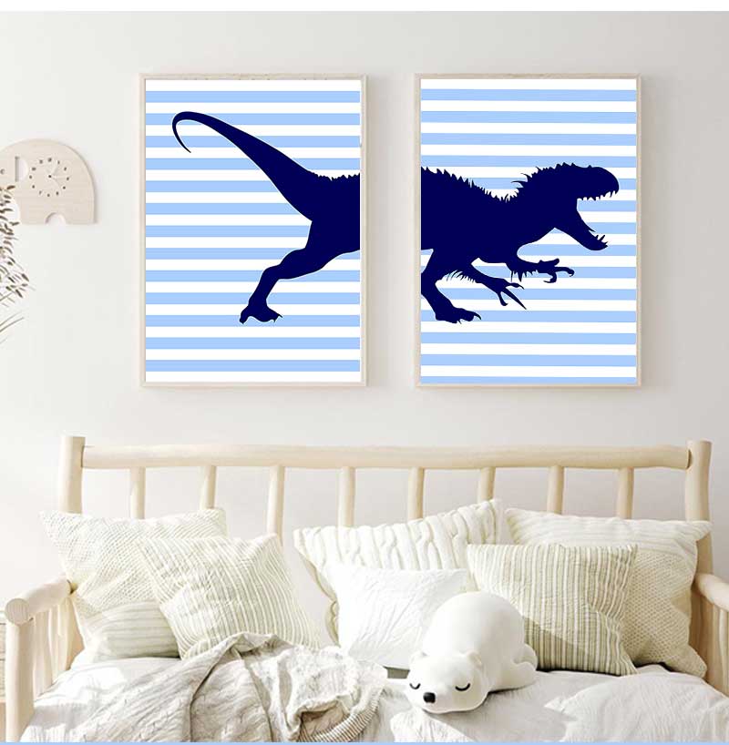Art Canvas Painting Nordic Pos - Baby Nursery Name Wall Art recension och pris