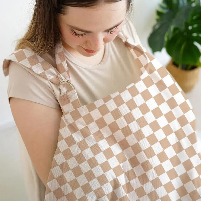 Muslin Breastfeeding Cover Por - Baby Nursery Hospital recension och pris