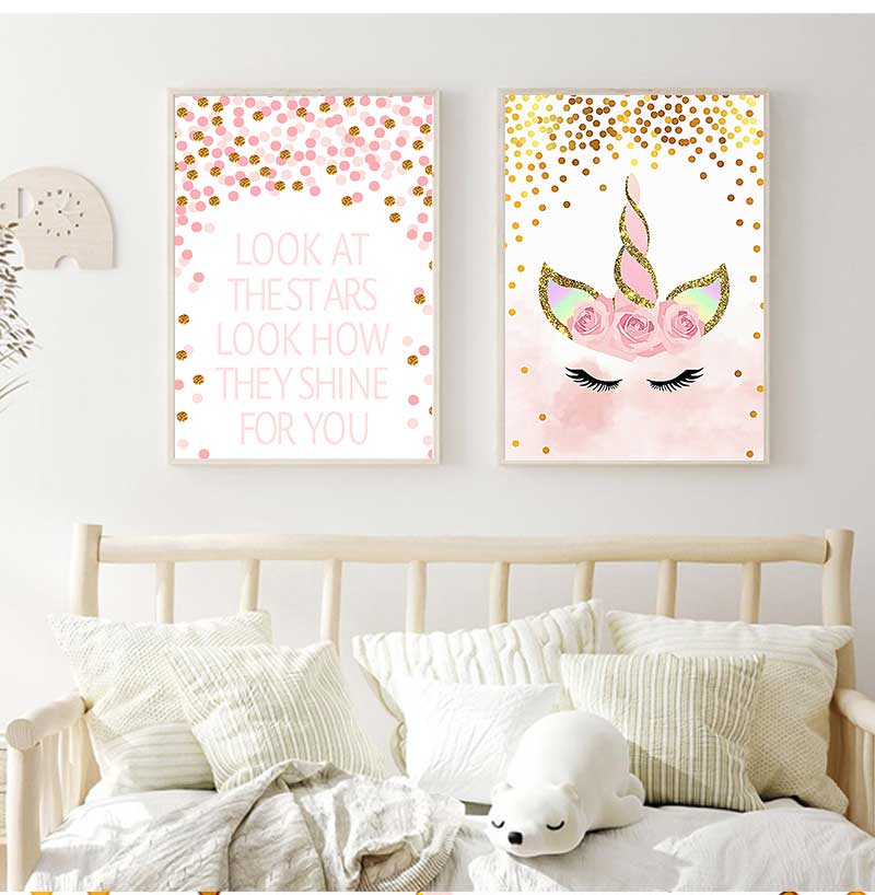 Decorative Picture Baby Girl B - Baby Girl Nursery Quotes recension och pris