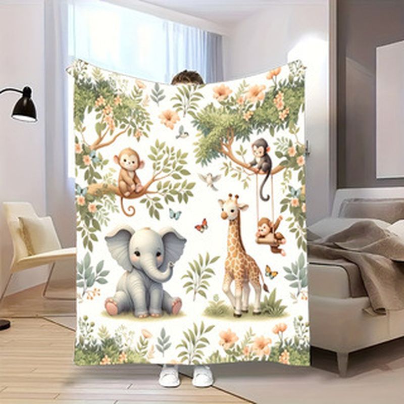 VIKAMA Watercolor Jungle Anima - Baby Nursery Hospital recension och pris