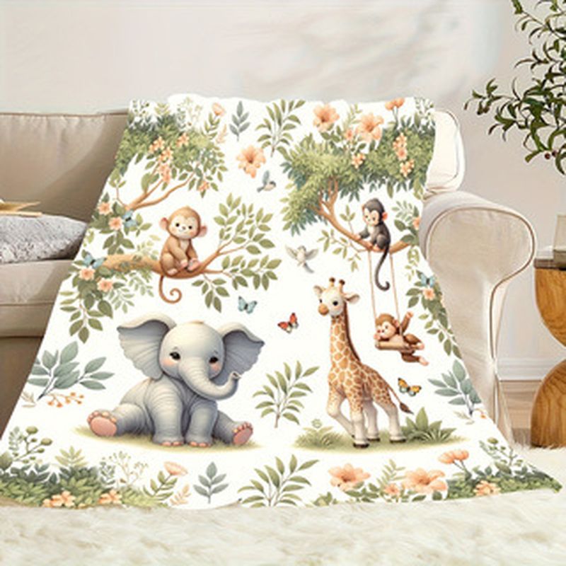 VIKAMA Watercolor Jungle Anima - Baby Nursery Hospital recension och pris