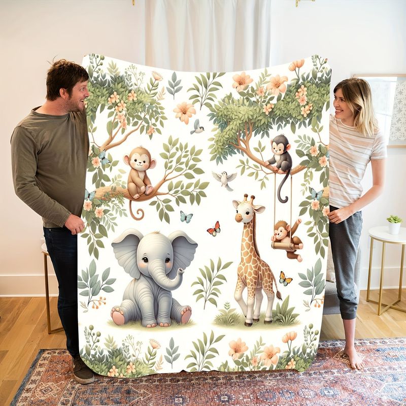 VIKAMA Watercolor Jungle Anima - Baby Nursery Hospital recension och pris