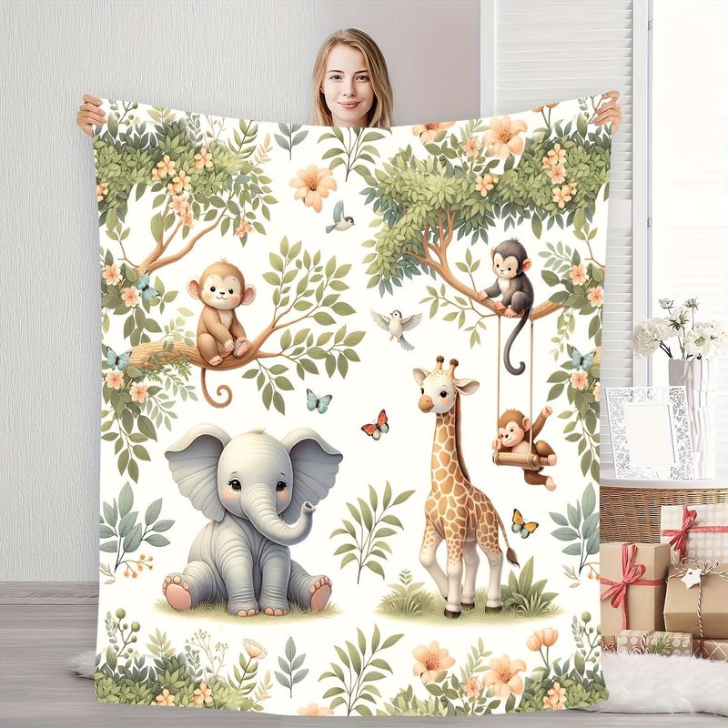 VIKAMA Watercolor Jungle Anima - Baby Nursery Hospital recension och pris