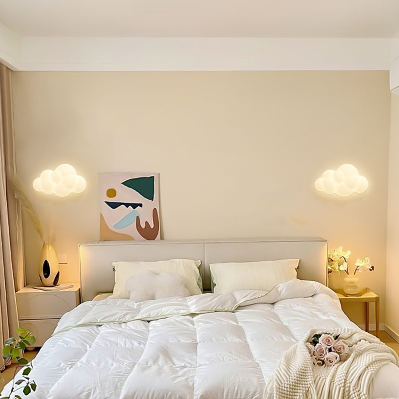 White Cloud Wall Lamps for Chi - Baby Nursery Knobs recension och pris