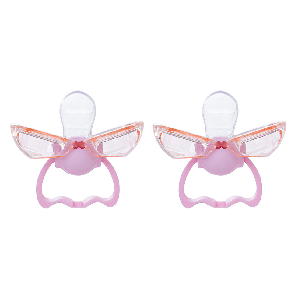 2Pcs Gentle Silicone Pacifier  - Baby Nursery Hospital recension och pris