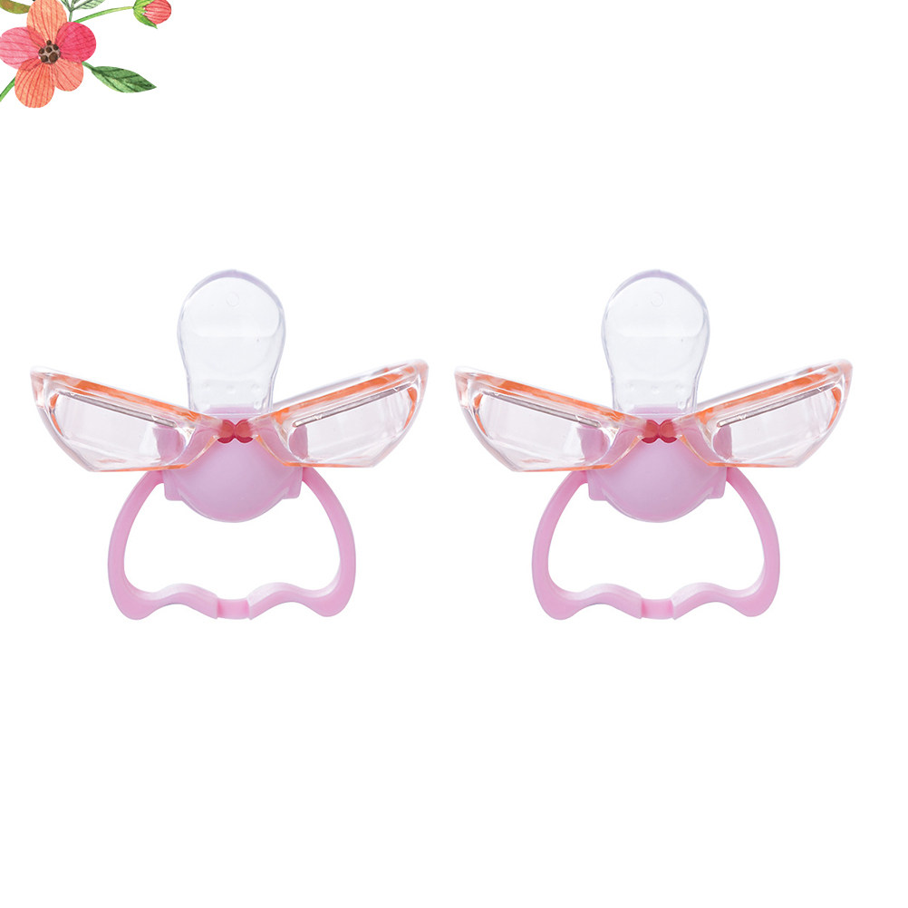 2Pcs Gentle Silicone Pacifier  - Baby Nursery Hospital recension och pris