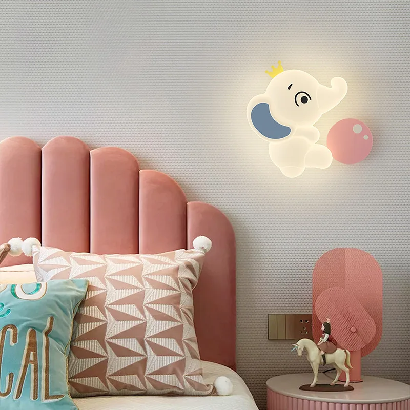 Modern Children's Room Wall La - Baby Nursery Knobs recension och pris