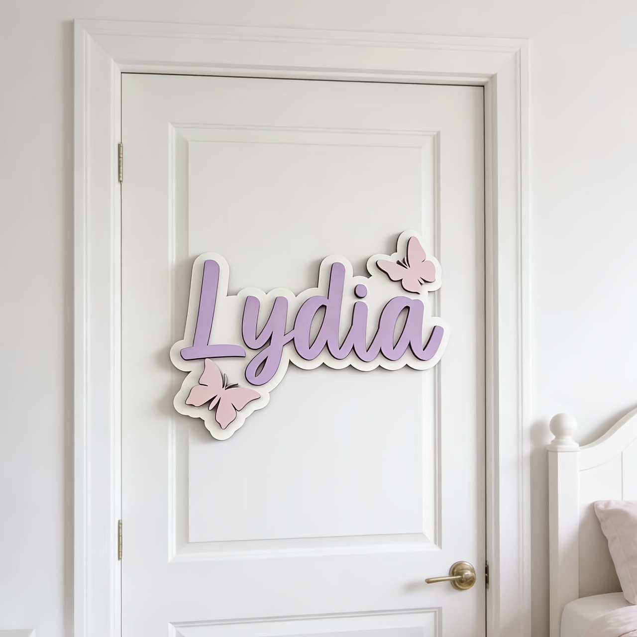 Personalized Blue & Pink Butte - Baby Nursery In recension och pris