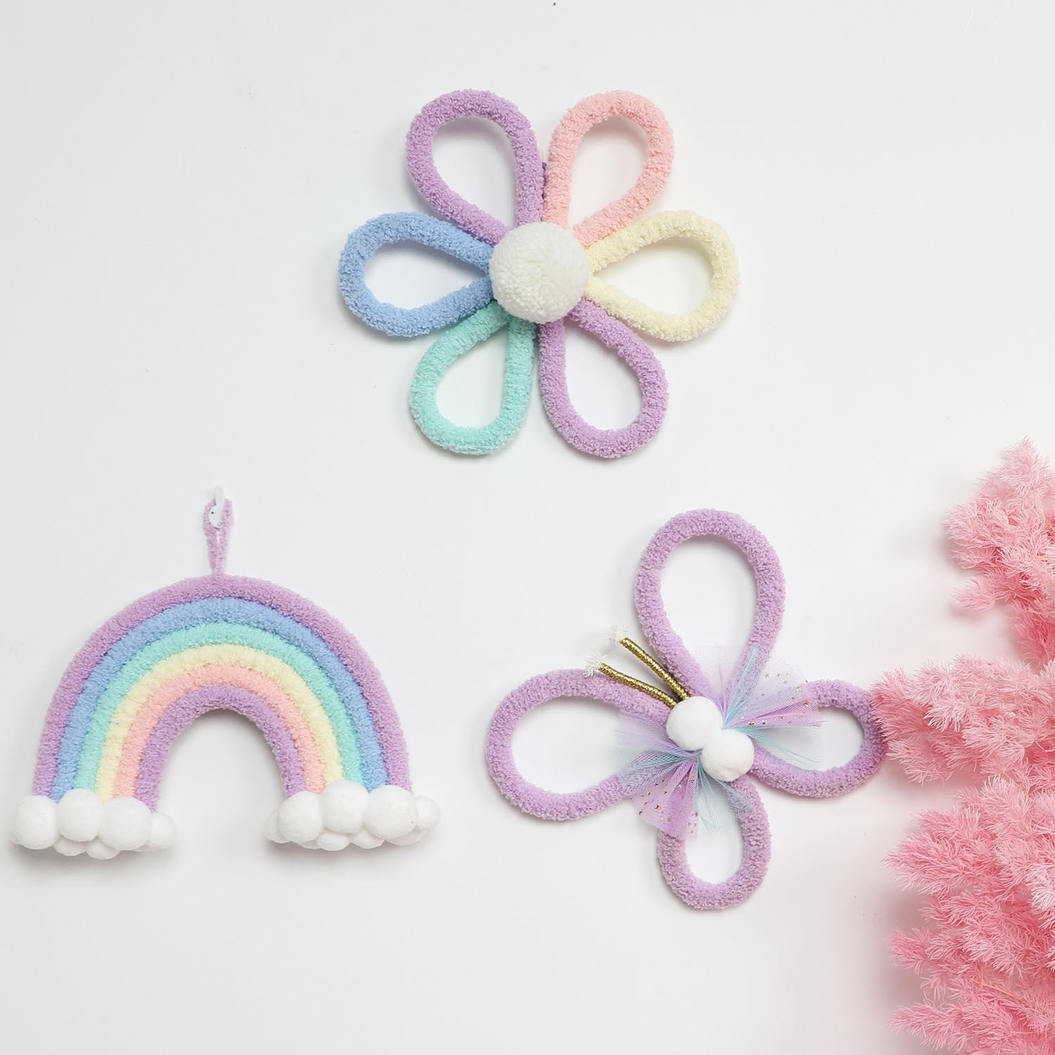 Nordic Rainbow Daisy Flower  B - Baby Nursery Hanging Decor recension och pris