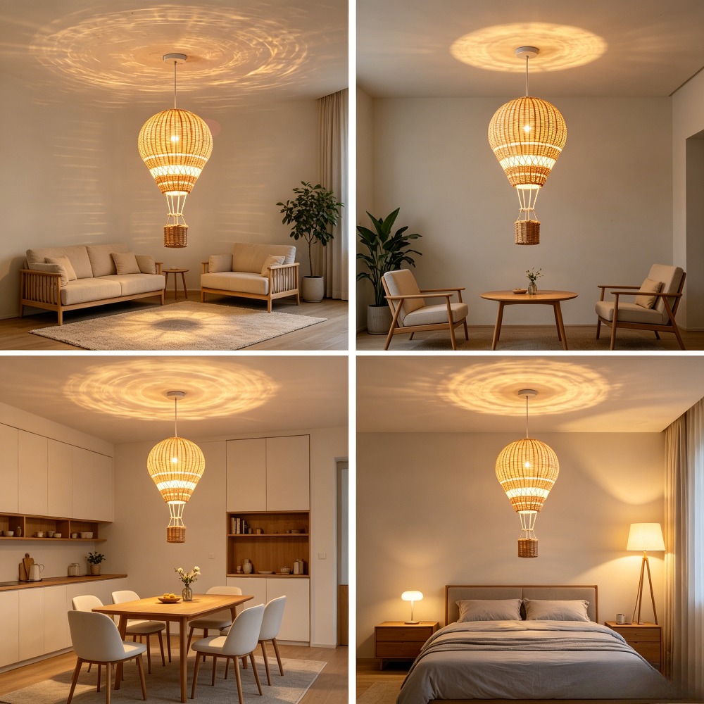 Hot Air Balloon Chandeliers LE - Baby Nursery Knobs recension och pris
