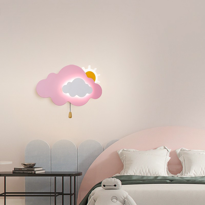 Cloud Wall Lamps Children's Ro - Baby Nursery Knobs recension och pris