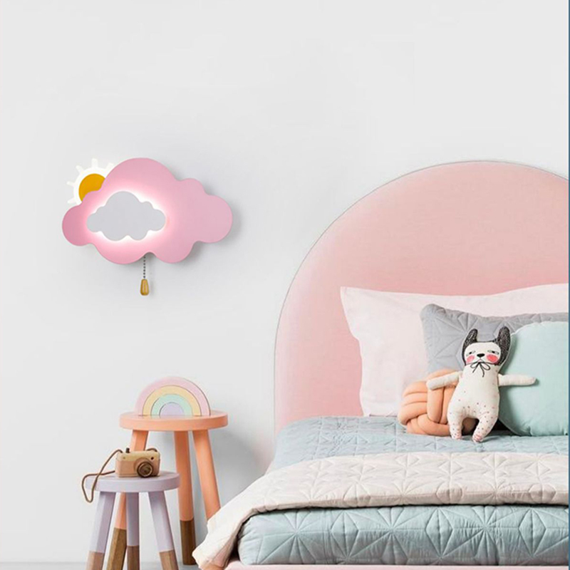 Cloud Wall Lamps Children's Ro - Baby Nursery Knobs recension och pris