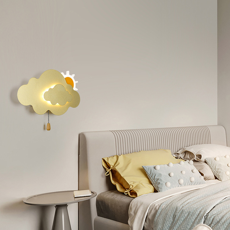 Cloud Wall Lamps Children's Ro - Baby Nursery Knobs recension och pris