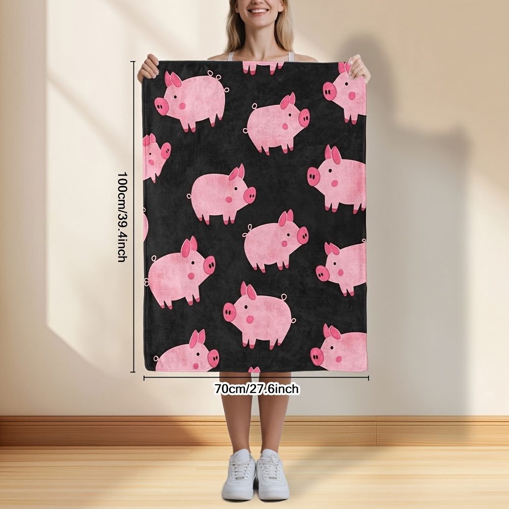Super Soft Pink Pig Pattern Th - Baby Nursery Hospital recension och pris