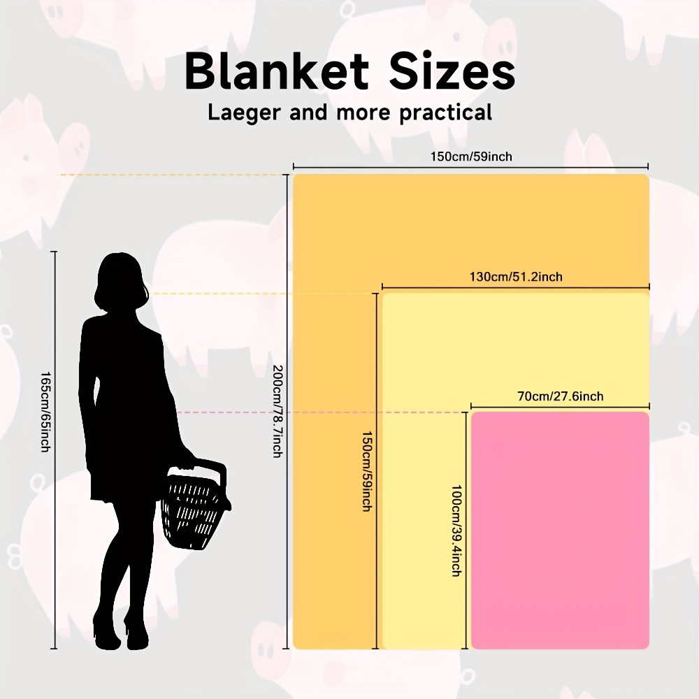 Super Soft Pink Pig Pattern Th - Baby Nursery Hospital recension och pris