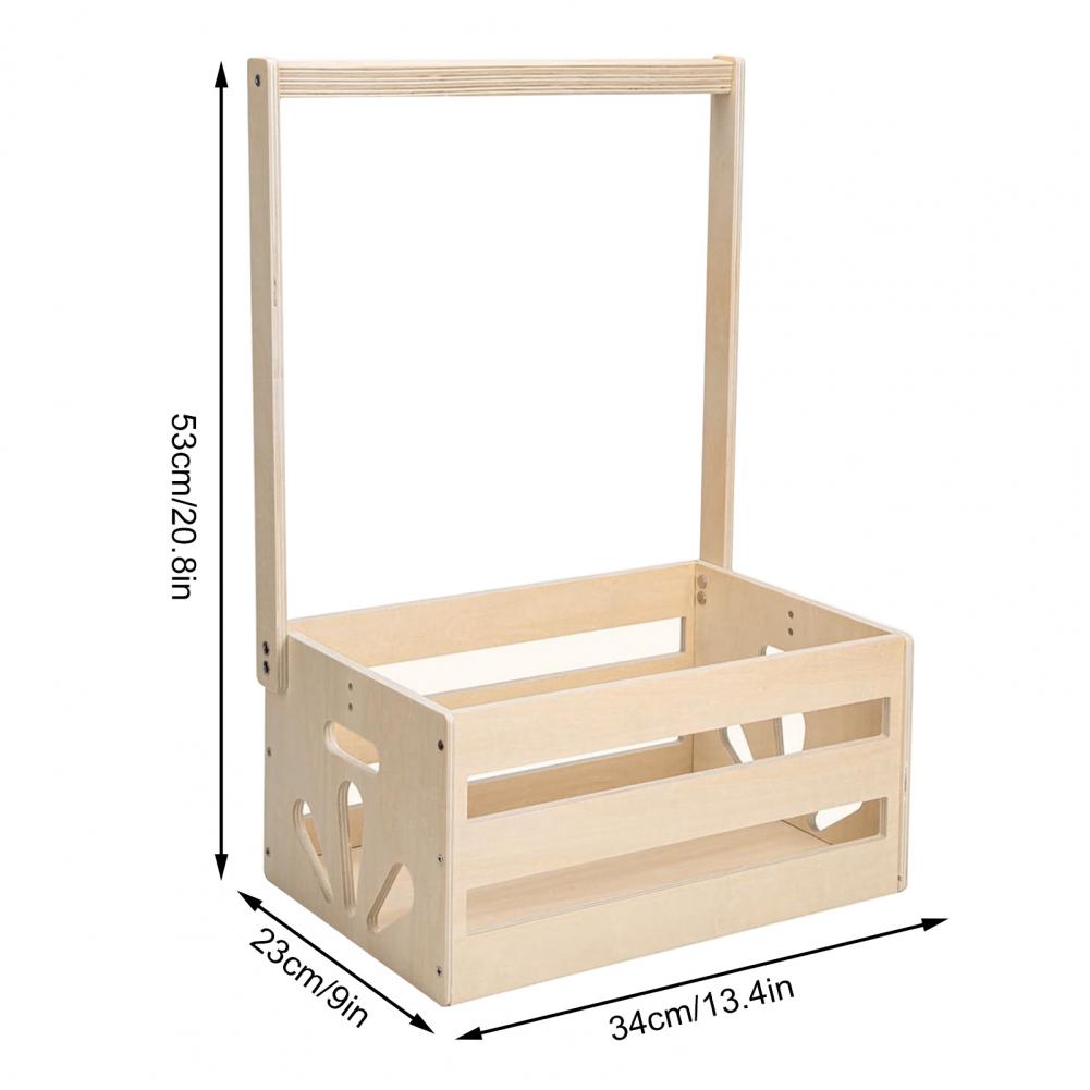 Storage Rack Wooden Baby Showe - Closet Organizer Baby recension och pris