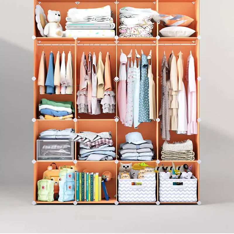 Simple Shelf Wardrobe Clothes  - Closet Organizer Baby recension och pris