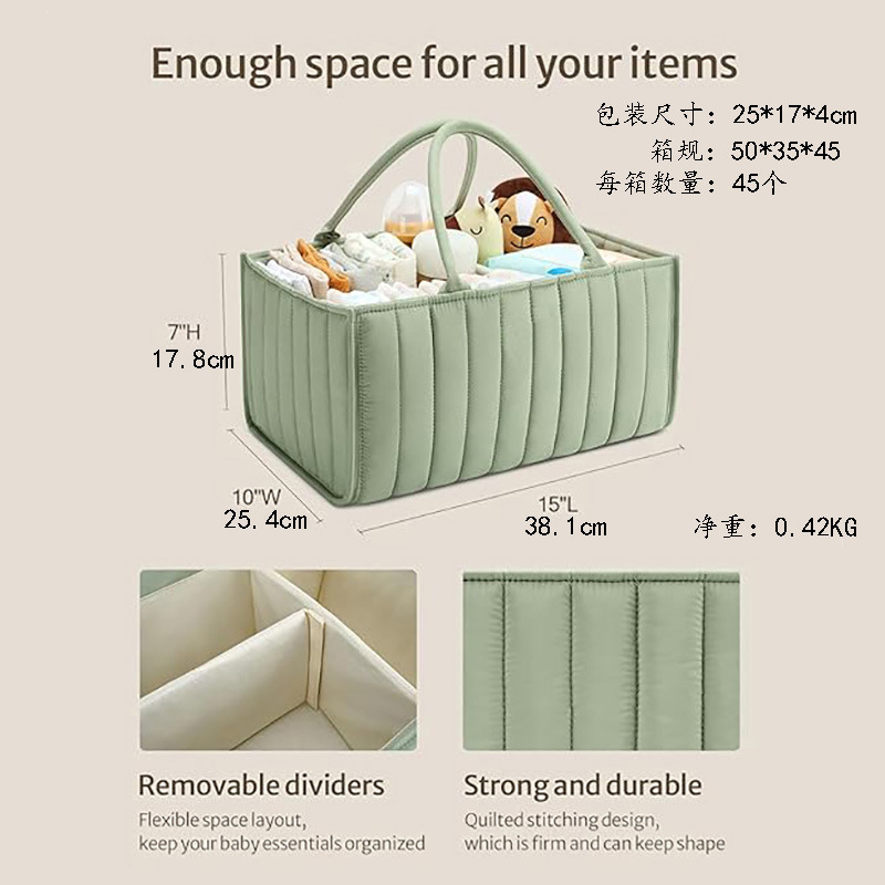 PANGDUBE Baby Diaper Bags Diap - Baby Nursery Organizer recension och pris