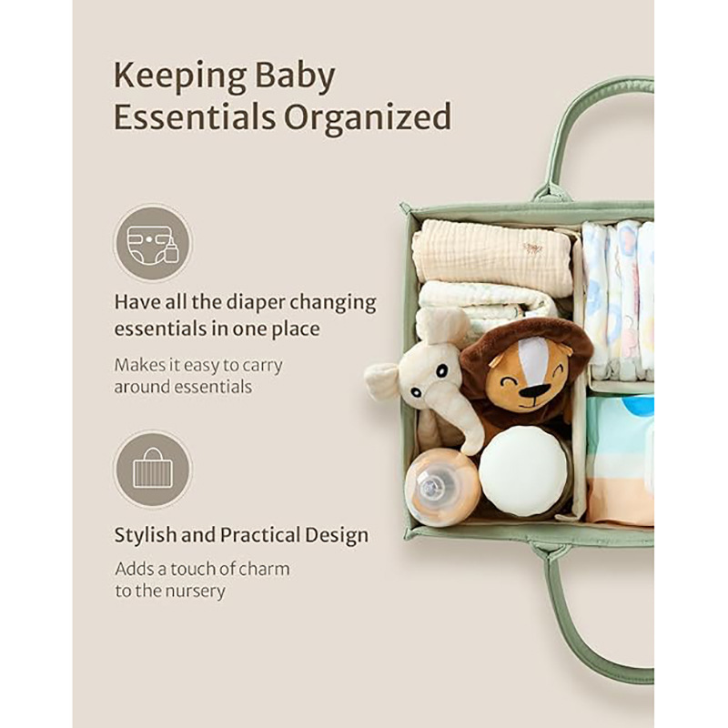 PANGDUBE Baby Diaper Bags Diap - Baby Nursery Organizer recension och pris