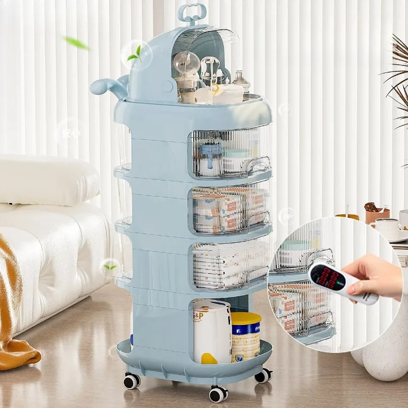 3-Tier Baby Organizer Cart wit - Baby Nursery Organizer recension och pris