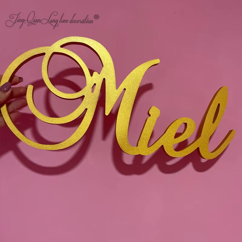 Custom  Personalised Wooden Na - Baby Nursery Name Wall Art recension och pris