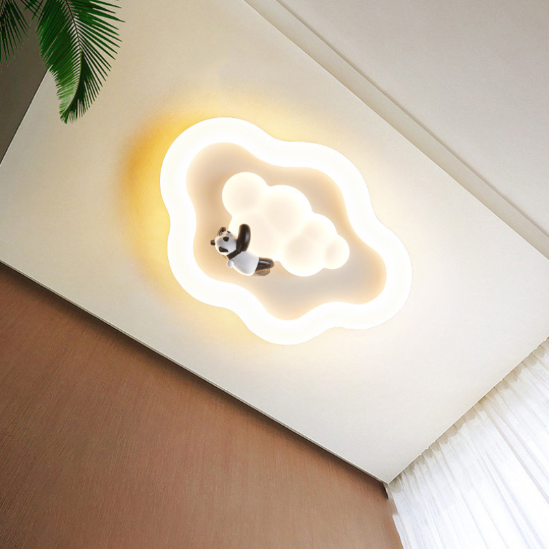 Cute white Cloud ceiling Light - Baby Nursery Knobs recension och pris