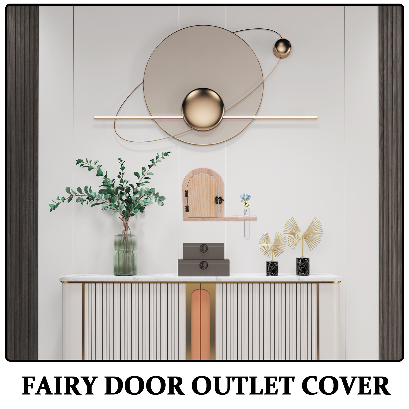 Fairy Door Wooden Outlet Cover - Baby Nursery Outlet recension och pris