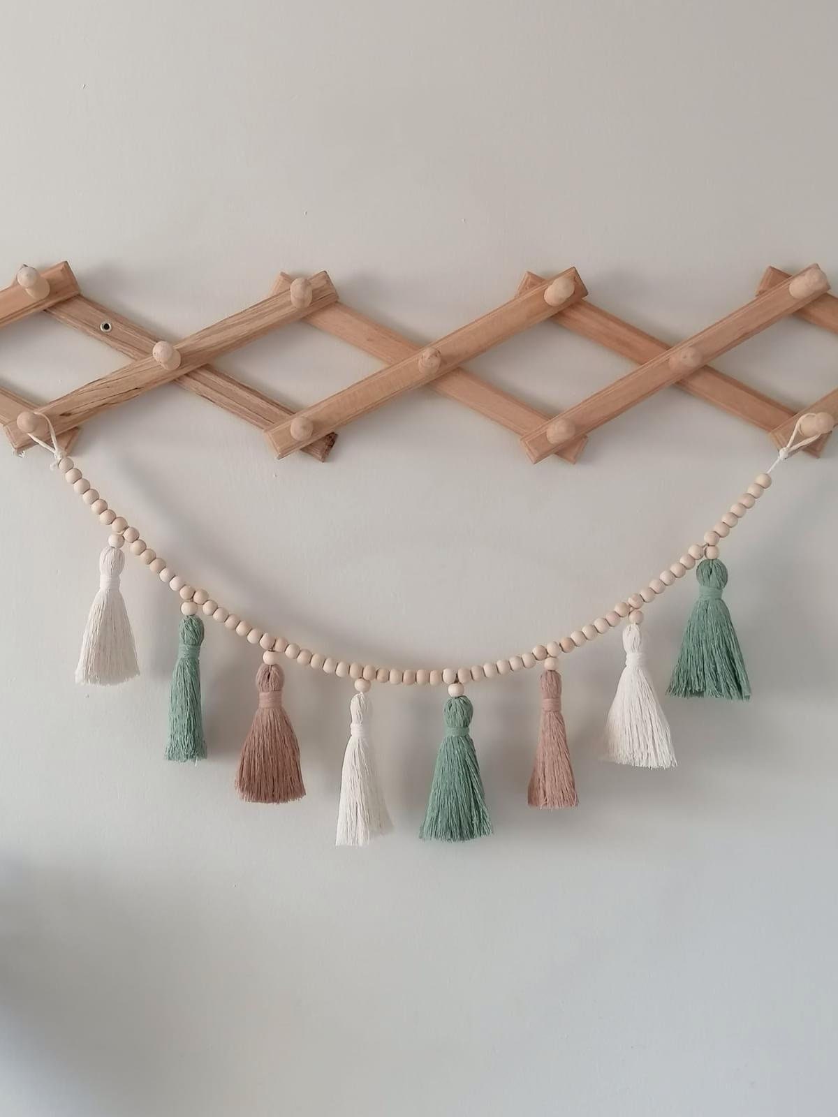 Tassel Macrame Garland , Boho  - Baby Nursery Garland recension och pris
