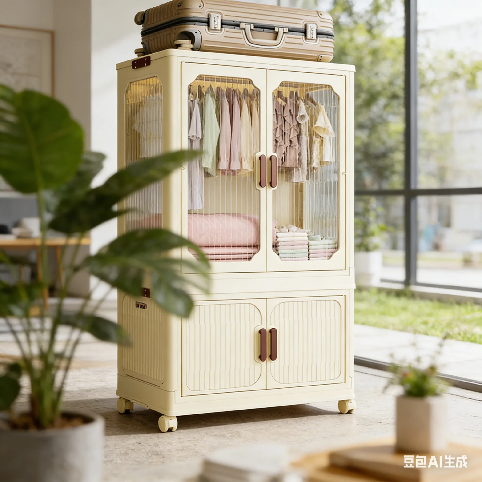 AOLIVIYA Baby Plastic Wardrobe - Closet Organizer Baby recension och pris