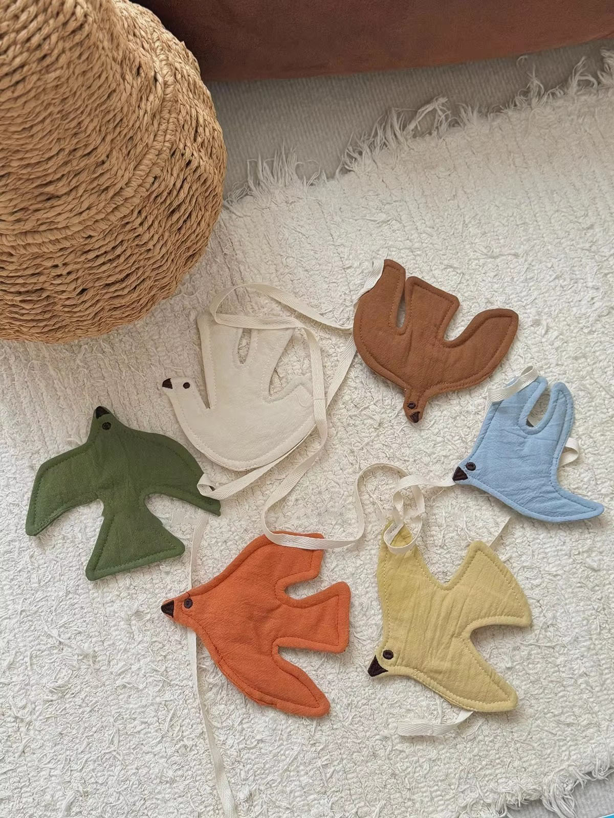 Kids Room Nursery Fabric Bunti - Baby Nursery Garland recension och pris