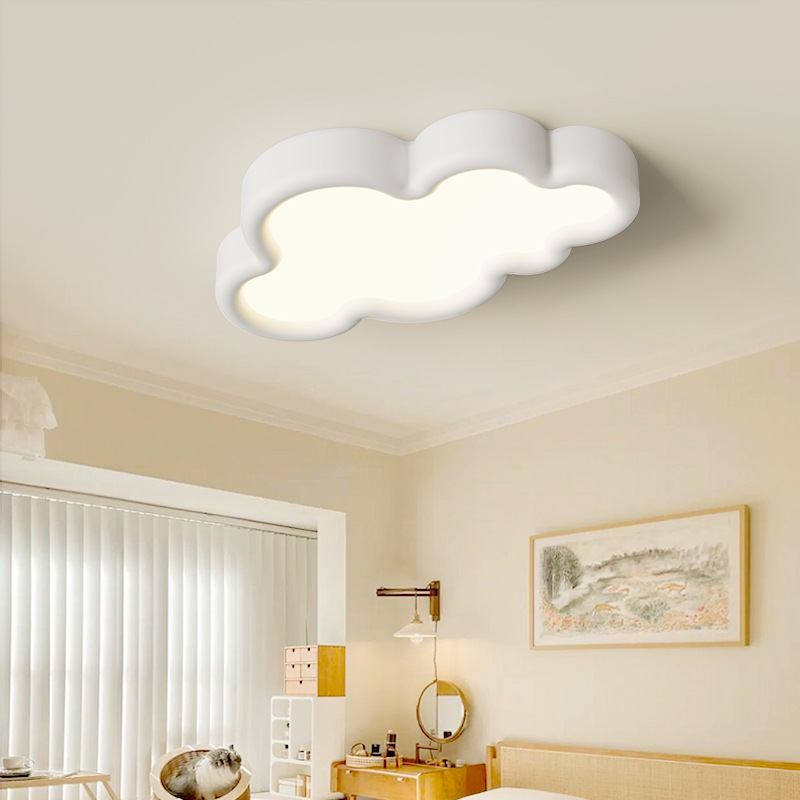 White Cream Color Cloud Ceilin - Baby Nursery Knobs recension och pris