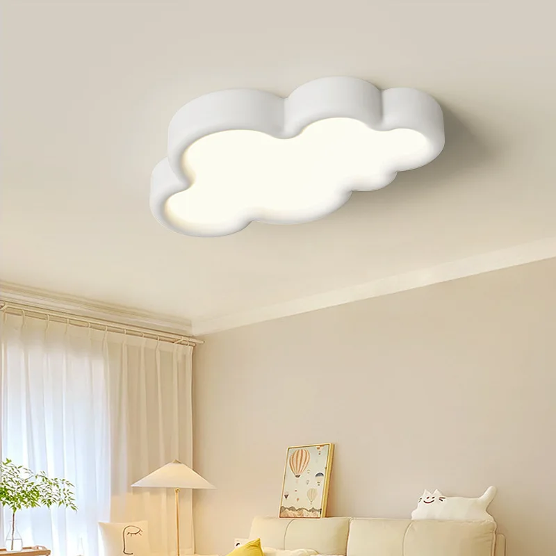 White Cream Color Cloud Ceilin - Baby Nursery Knobs recension och pris