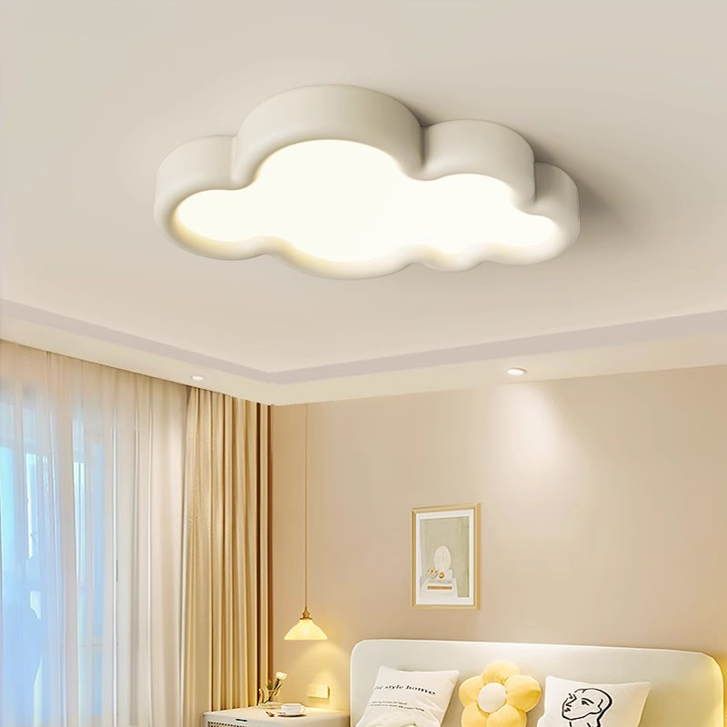 White Cream Color Cloud Ceilin - Baby Nursery Knobs recension och pris